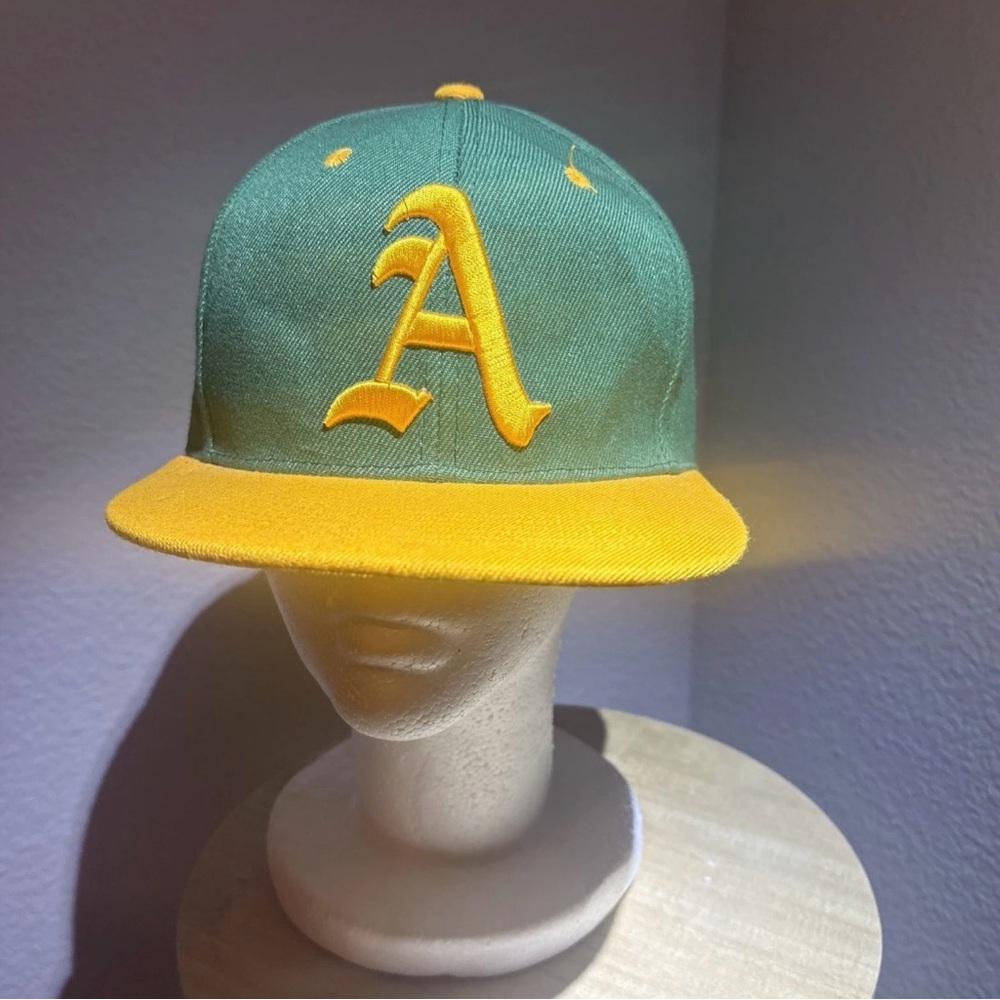 Oakland A’s Green and Yellow Kids Cap